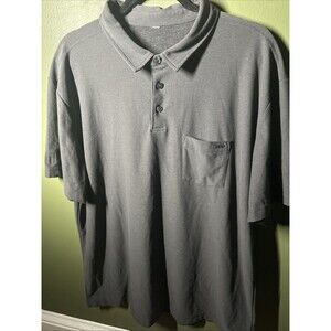 Vuori Ace Polo Shirt Men Extra Large Gray Lightweight XL